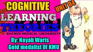 Cognitive learning theories Part 5 TLP Unit 4 KMU lectures by Nursing with gold medalists [upl. by Rohn]