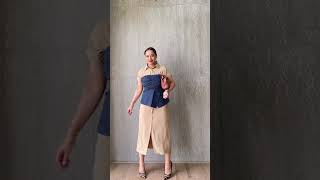 How to style a shirt dress for multiple occasions shirtdress zarahaul stylingvideo [upl. by Leinto]