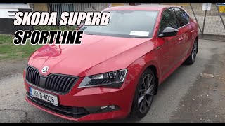 Skoda Superb Sportline review  the best value saloon out there [upl. by Naoma]