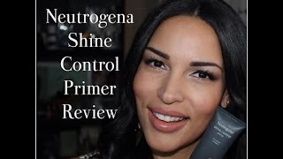 Review Neutrogena Shine Control Primer [upl. by Rialcnis805]