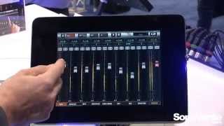 Interface tablette Ui 16 SoundCraft  Namm Show 2015 [upl. by Trinetta54]