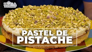 PASTEL de PISTACHE AL TEQUILA ¡Exquisito 😋 Omar Fierro [upl. by Llednahs]