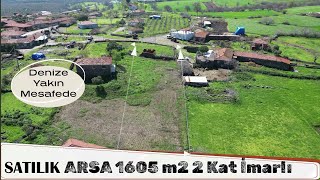 Satış dışı Denize Yakın Harika Köyde Arsa 1605m2 40 2 Kat İmarlı [upl. by Babb]