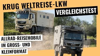 4x4 ReiseLkw in XS und XL Krug Rhino und Family 5700 im Vergleichstest [upl. by Nyvar798]