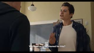 The Society  1x02  Sam and Campbell quot You and I may hate each otherquot [upl. by Ecilahs]