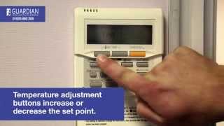 Fujitsu Air Conditioning Control Panel How To Guide [upl. by Einot]