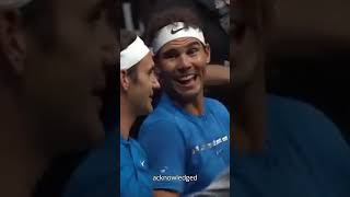 Federers Heartfelt Farewell to Nadal [upl. by Ycnej]