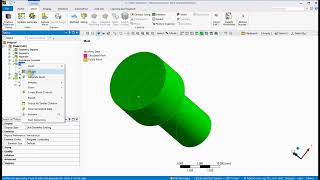 Meshing a Bolt in ANSYS Workbench with MultiZone Method  StepbyStep Tutorial [upl. by Bocoj]