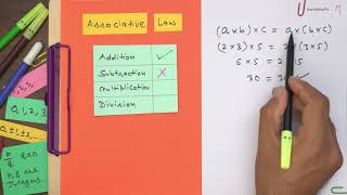 Associative property of addition and multiplication in Hindi  Hinglish [upl. by Ahsie]