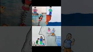 4 Emotional video shorts youtubeshorts art drawing sojibdrawingbook [upl. by Aleris970]