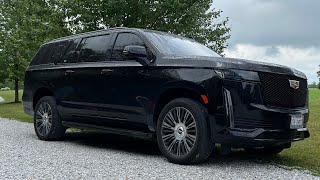 2023 Cadillac Escalade Sport Highway Driving [upl. by Hna]