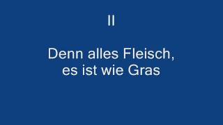 Brahms  Ein deutsches Requiem  2 Denn alles Fleisch [upl. by Dorthea]