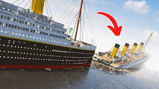 Titanic VS Ships and Boats HEAD ON Destruction Teardown Gameplay [upl. by Hobie189]