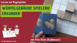 Spielend Würfelgebäude amp Baupläne erkunden in der Grundschule mit Potz Klotz Klasse 2 und Klasse 3 [upl. by Allemat]