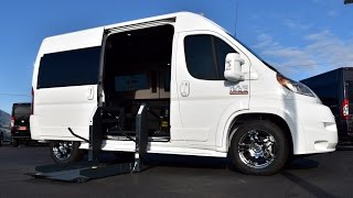 LOADED WheelchairAccessible RAM ProMaster Conversion Van  Paul Sherry Conversion Vans [upl. by Alessandro]