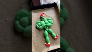 The Grinch 🫢🏋️💪 foodshorts grinch grinchtiktok thegrinch trendingshorts food [upl. by Rugg934]