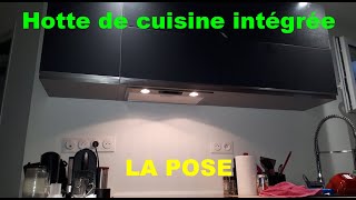 Comment installer une hotte de cuisine intégrée [upl. by Cecilio]