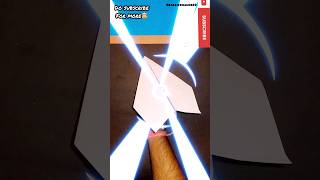 How to make Paper Plane Boomerang  Reallifehacks27 shorts [upl. by Colpin]