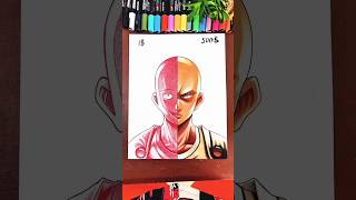 Quick Sketch Of One Punch Man 🗿 art drawing anime saitama onepunchman [upl. by Aehsel]