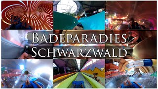 Badeparadies Schwarzwald Waterslides [upl. by Neenwahs]