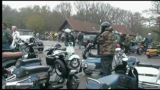 A5 Scooter Club on the Box Hill Rideout 2010 part 1 [upl. by Ventura575]