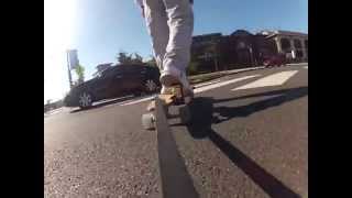 Longboard Brakes Do Exist New Braking System for Skateboards [upl. by Sarilda]