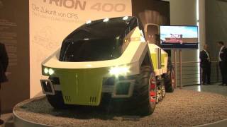 Claas Etrion 400 tractor of the future [upl. by Sivat556]