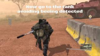 How to easily beat the skulls  Metal Gear 5  Mission 37  Traitors Caravan  Extreme  MGSV [upl. by Kinom364]