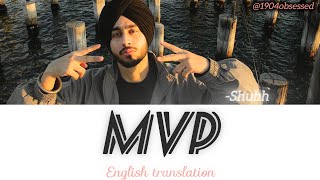 SHUBH MVPlyrics meaning MVP song lyrics [upl. by Ras]