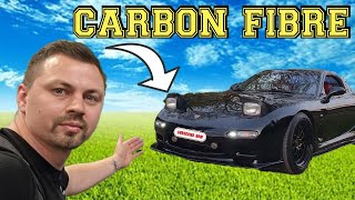 RX7 Carbon Headlight INSTALLATION and why theyre worth it [upl. by Atalanti689]