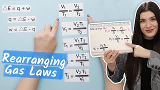 How to Rearrange Equations in Chemistry [upl. by Langille]