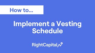 How To Implement a Vesting Schedule [upl. by Irabaj725]