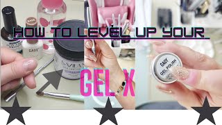 How To Level Up Your Gel X NailsOverlay Tutorial [upl. by Eppilihp]