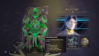 Warframe Day 1550 Reward  Sortie Defection Melee Only Rescue Spy 7 Day Boosters Baby [upl. by Aura]