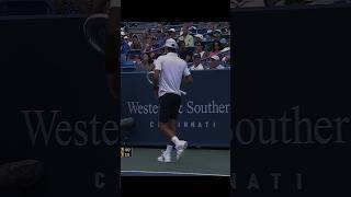 The best backhand ever 🔥💀 tennis novakdjokovic [upl. by Vigen5]