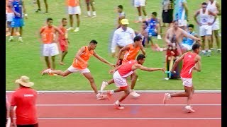 4 x 400m RELAY PRELIMINARY  DAY 1 TRACK EVENT 4 INTERCOLLEGIATE ATHLETICS  KINGDOM OF TONGA [upl. by Rabma]