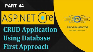 44  CRUD Application Using Database First Approach In ASPNET Core 6  Ef Core 6 HindiUrdu [upl. by Ellekcim272]