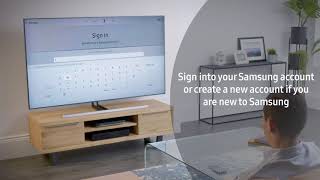 How to Set Up your Samsung TV  Samsung UK [upl. by Baiel952]