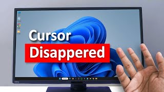 Mouse Cursor Disappears in Windows 11 Updated Solution [upl. by Edualcnaej]