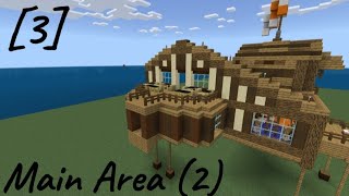 How To Build Stampys Lovelier World 3 Main Area Part 2 [upl. by Atileda501]