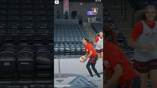 Jordin Canada hits from half court in shoot around [upl. by Naitsirhc204]