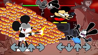 Mickey Gets His Revenge on Oswald  Accelerant  Mickey Vs Oswald sing it [upl. by Ahsoyem99]