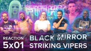 Black Mirror  5x1 Striking Vipers  Group Reaction [upl. by Azial]