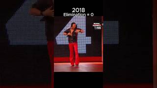 Every Shinsuke Nakamura Royal Rumble Elimination Edit 🔥 [upl. by Oxley]