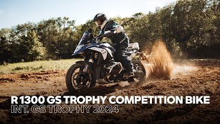 BMW R 1300 GS Trophy Competition Bike – Int GS Trophy 2024 [upl. by Drugi]