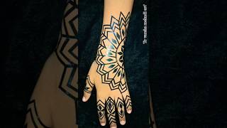 Cello tape mehndi hack 😱😱😱 Instant henna mehndi trick  mehndi henna tricks hack shorts [upl. by Mcgruter]