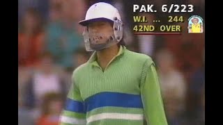 Imran Khan batting cameo vs West Indies Hobart December 1988 [upl. by Aloek]