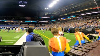 The Crossmen Alumni Entering Lucas Oil Stadium [upl. by Mazurek]