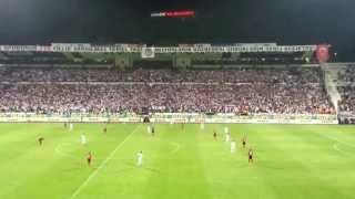 Amazing Besiktas fans at Inonu stadium in Istanbul HD [upl. by Diamond]