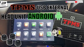 REVIEW amp INSTAL TPMS HEAD UNIT ANDROID [upl. by Nohtan]